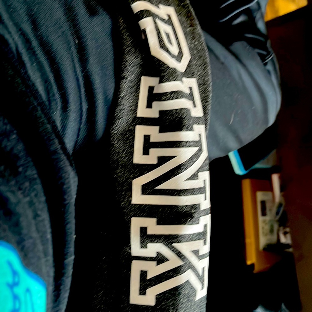 Xs grey brand PINK leggings